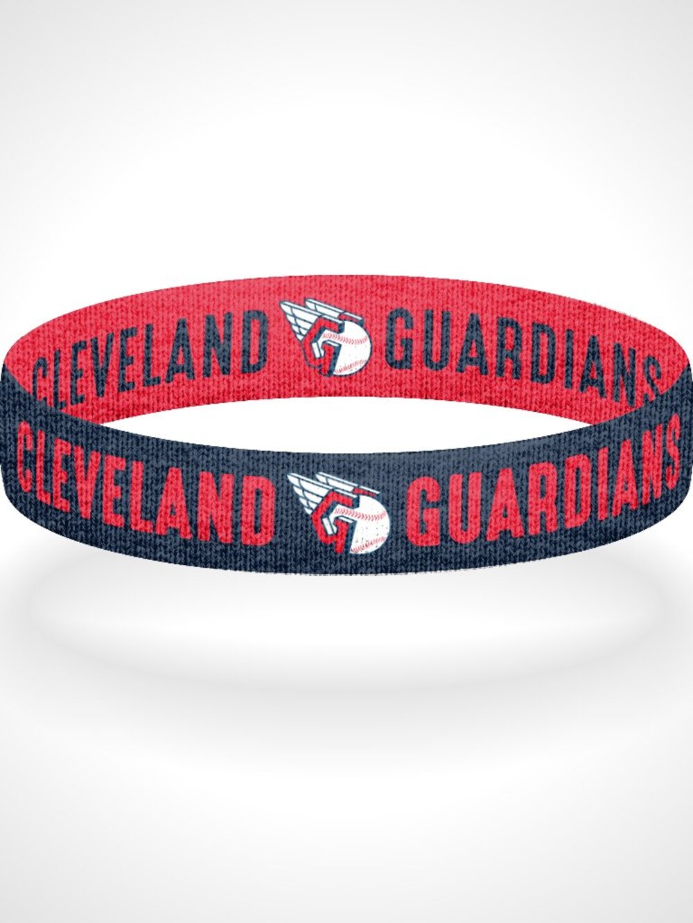 NEW - Reversible Cleveland Guardians Wristband Bracelet